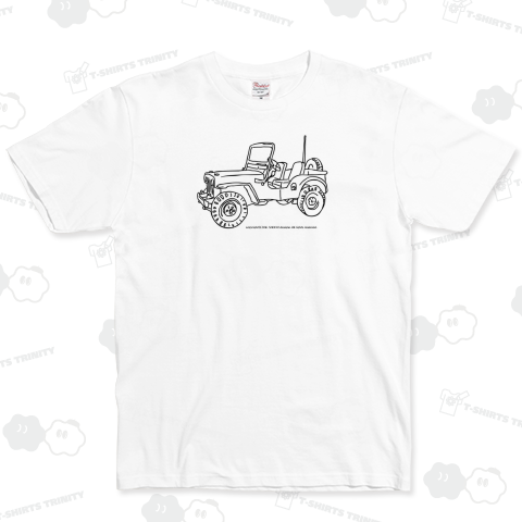 Jeep イラスト ライン画