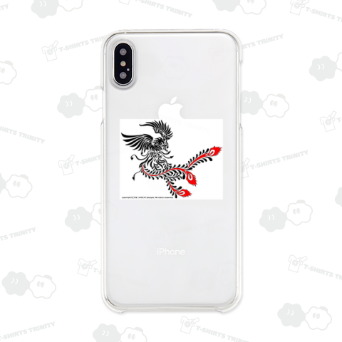 鳳凰モチーフのクールなデザイン