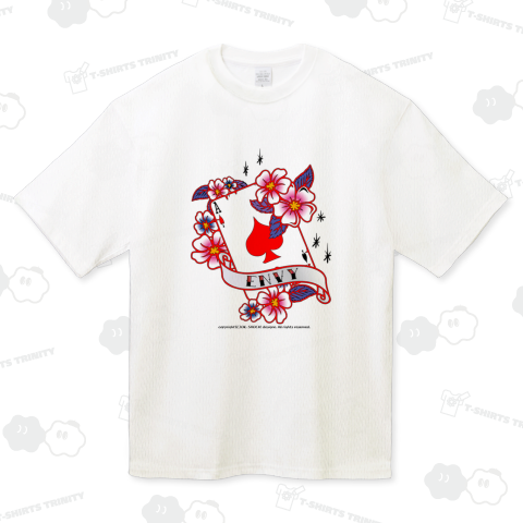 花とスペードエース