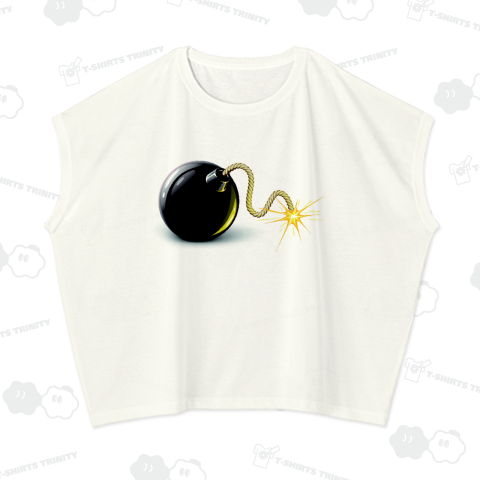 漫画チックな爆弾デザイン