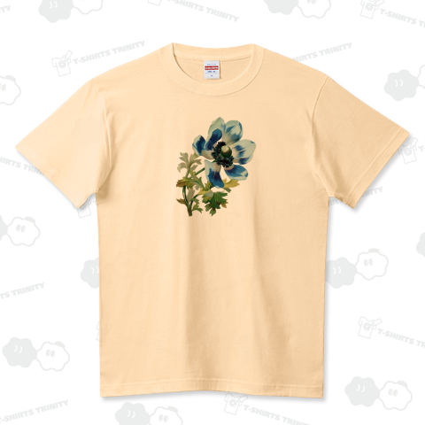 ビンテージフラワー ハイクオリティーTシャツ(5.6オンス)