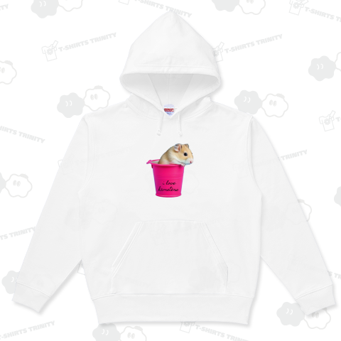 ゴールデンハムスター「バケツとわたち」