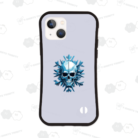 氷のスカルと雪の結晶