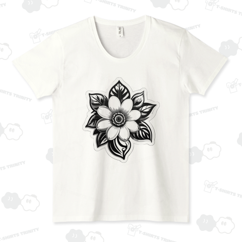 クールなトライバルフラワーⅦ