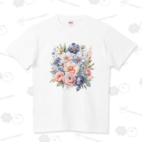 パステルカラーの花束