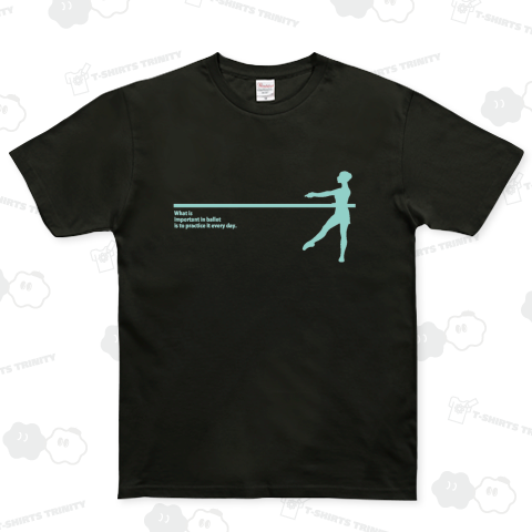 ballet 004 ベーシックTシャツ(5.0オンス)
