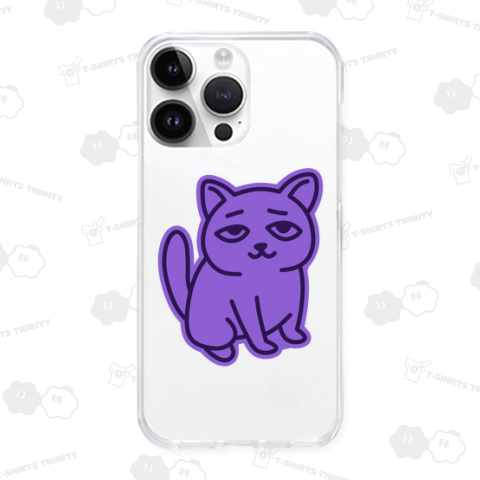 ぱーぷるおすわりきゃっと