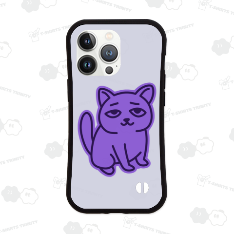 ぱーぷるおすわりきゃっと