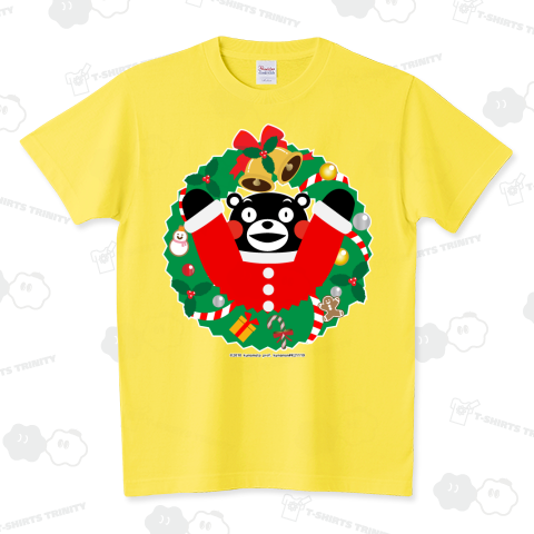 くまモンのTシャツ(クリスマス01)