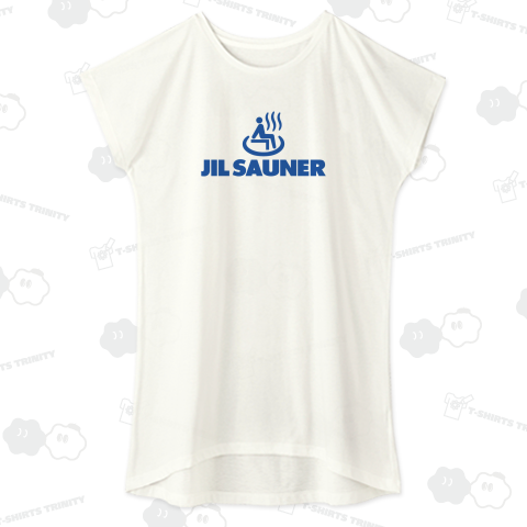 JIL SAUNER-ジルサウナー-サウナピクトグラムロゴ -アメカジブルー-