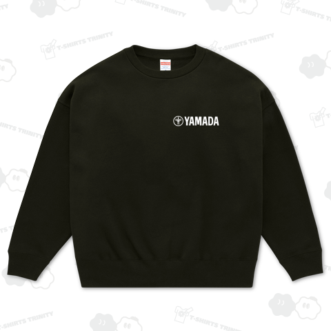 YAMADA-山田-左胸ワンポイント白ロゴ