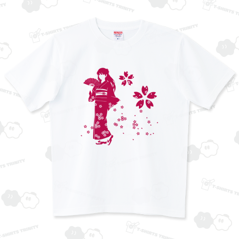 浴衣少女 ピンク