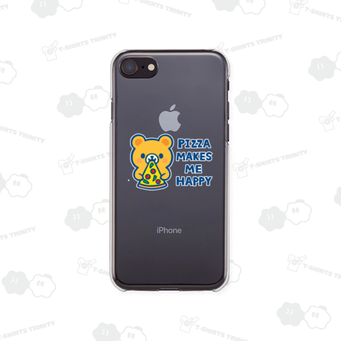 ピザは私を幸せにする(青)