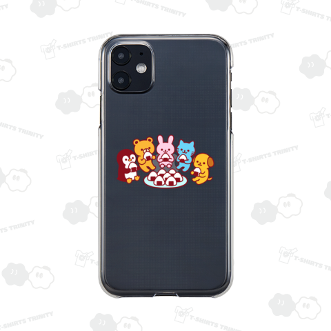 おにぎり、いただきます(赤)