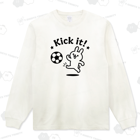 サッカー☆うさぎ(黒)