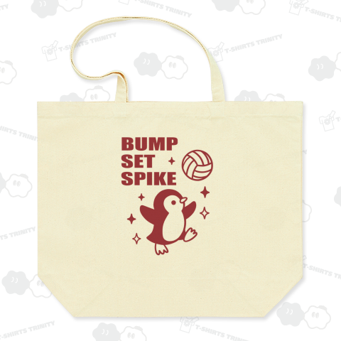 バレーボール☆ペンギン ~BUMP SET SPIKE~ (赤)