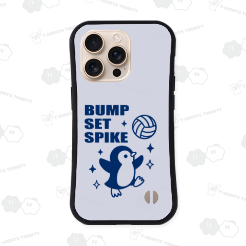 バレーボール☆ペンギン ～BUMP SET SPIKE～ (紺)