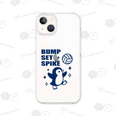 バレーボール☆ペンギン ~BUMP SET SPIKE~ (紺)