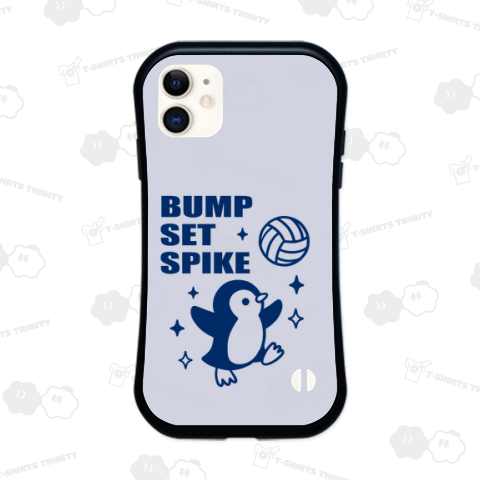 バレーボール☆ペンギン ～BUMP SET SPIKE～ (紺)