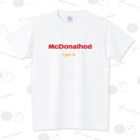 本日のTシャツ859〈マクドなるほど〉