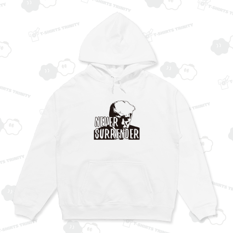 本日のTシャツ893〈ネバー・サレンダー トランプ次期大統領〉