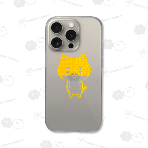 和柄の算木崩しと紗綾形のシバッキーシルエット