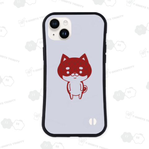 和柄の青海波・シバッキーのシルエット