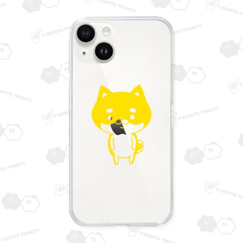 和柄の菱青海波・シバッキーシルエット風