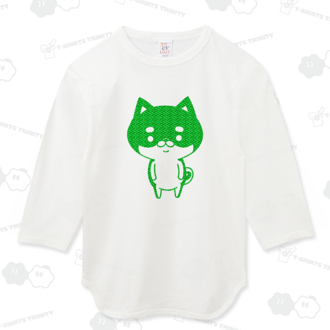 和柄の紗綾形・シバッキーシルエット風