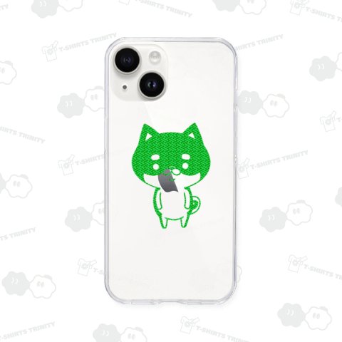 和柄の紗綾形・シバッキーシルエット風