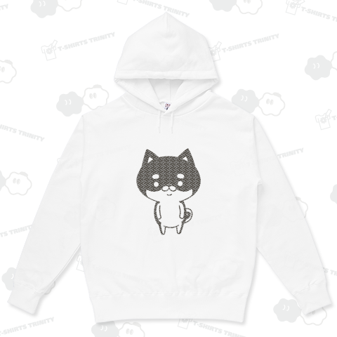 和柄の紗綾形・シバッキーシルエット風