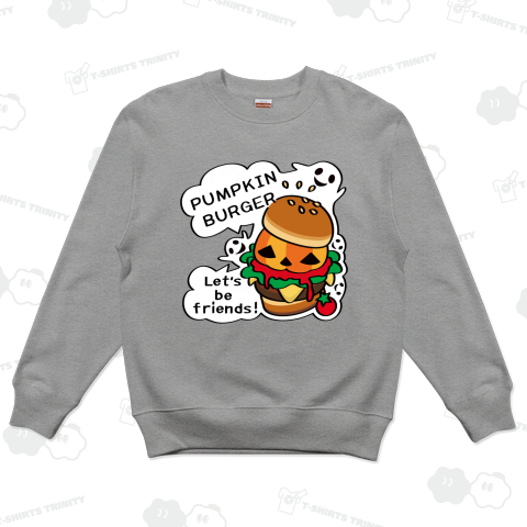 Gz ハロウィンかぼちゃバーガーA ホワイトインク