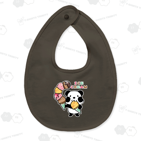 ズレぱんだちゃんのアイス大盛*A_ホワイトインク