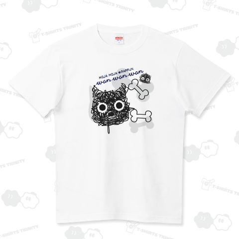 カスタマイズOK >CT107 もじゃもじゃ★ぱっふん*wanwanwanB