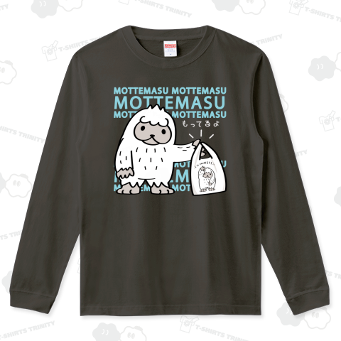 カスタマイズOK >CT111 YETI is yeah*もってるよD*ホワイトインク