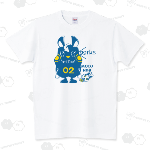 カスタマイズOK >CT124 モコモコラビット2号*ggrks*Cbg