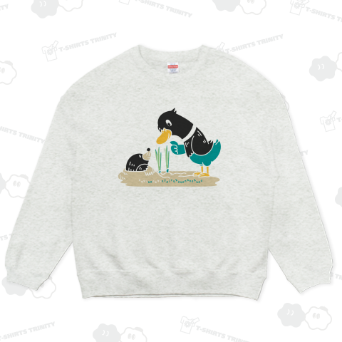 ネギを値切っている鴨カモ*C