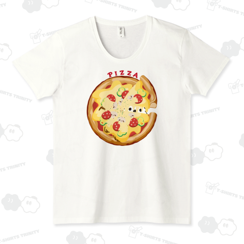 PIZZAとポメラニアン