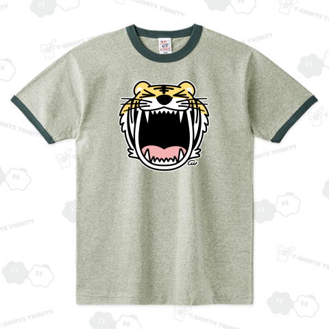 トラがガーーーーーーッH ホワイトインク