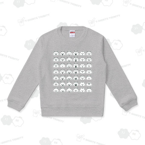 ポメラニアンぎっしり ホワイトインク