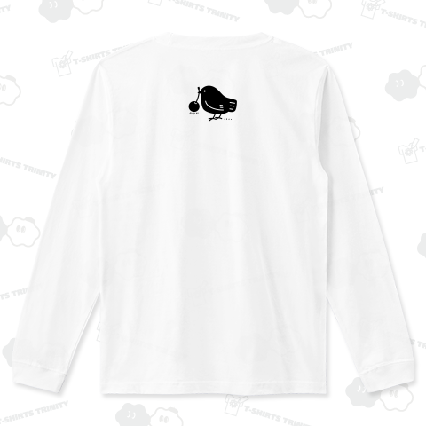 バックプリント みつぐトリ 黒S