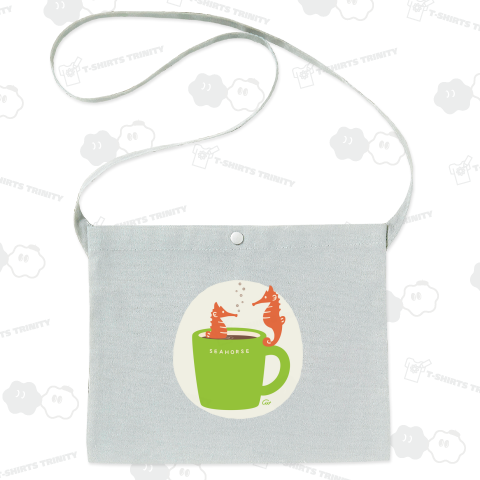 タツノオトシゴ コーヒーにオトサレター