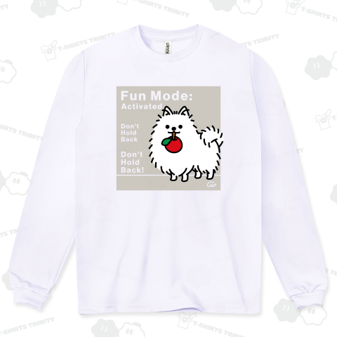 ポメラニアン 遊びモード起動