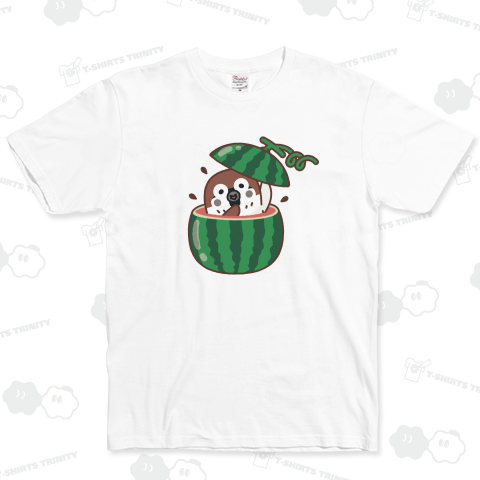 スイカ スズメがちゅんフルーツからこんにちは♪