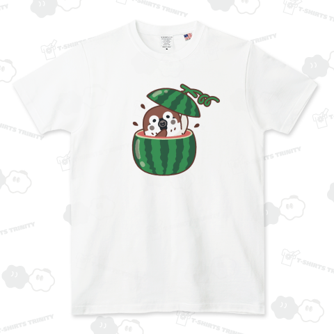 スイカ スズメがちゅんフルーツからこんにちは♪