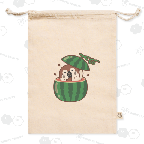 スイカ スズメがちゅんフルーツからこんにちは♪