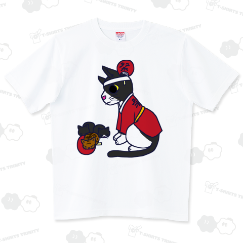 祭ねこ(ハチワレ)
