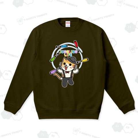 ジャグリングにゃんこ