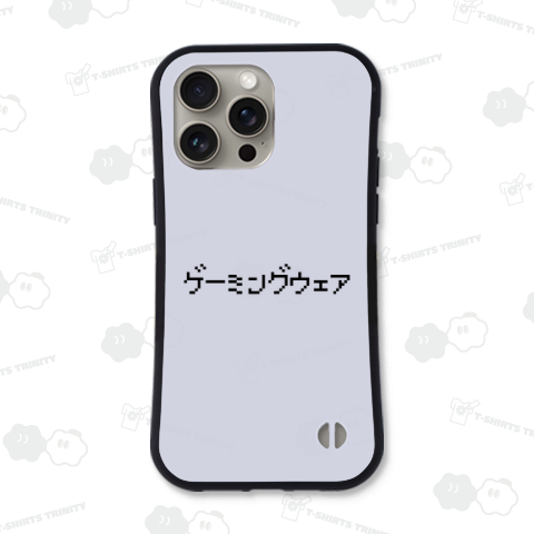 ゲーミングウェア 黒ロゴ