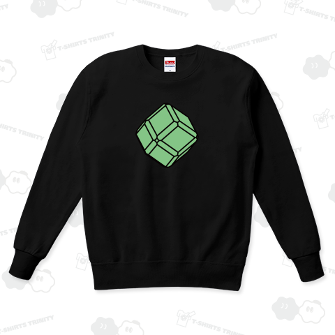 鉱式-SQUAREcrystallogram3.2blackpaint-grossular1